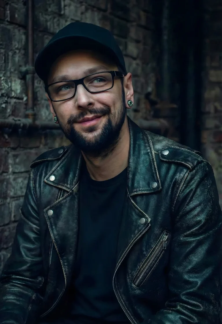 Portrait von Eugen Remchen, Gründer von AI Mediadesign. Experte für High-End Branding und rechtssichere KI-Medienproduktion in Deutschland 